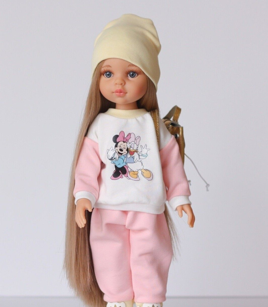 Одежда/аксессуары для кукол Paola Reina, 32-34 см. Спортивный костюм + шапочка.  #1