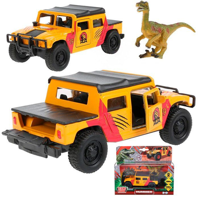 Машинка игрушечная HUMMER ПИКАП, 12 см #1