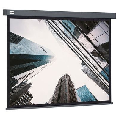 Экран Cactus 183x244см Wallscreen CS-PSW-183X244-SG 4:3 настенно-потолочный рулонный серый  #1