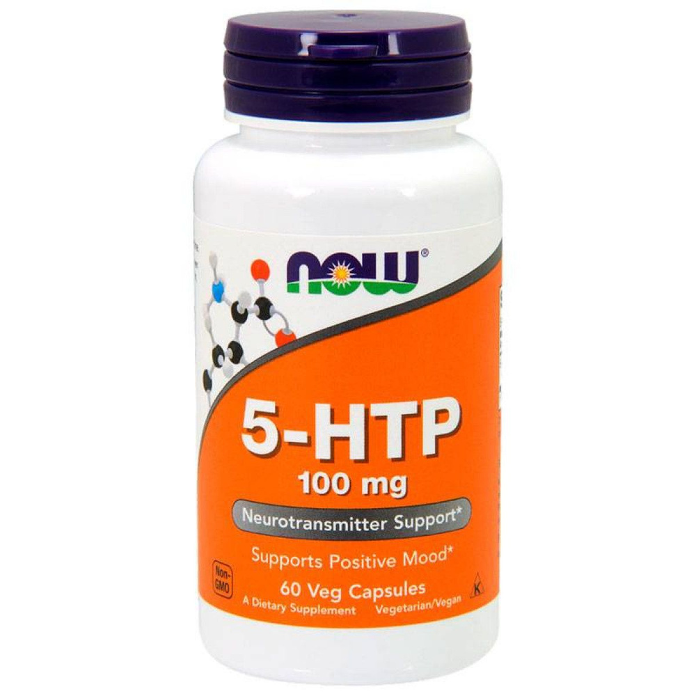 Now foods 5-HTP 100 мг 60 капс #1