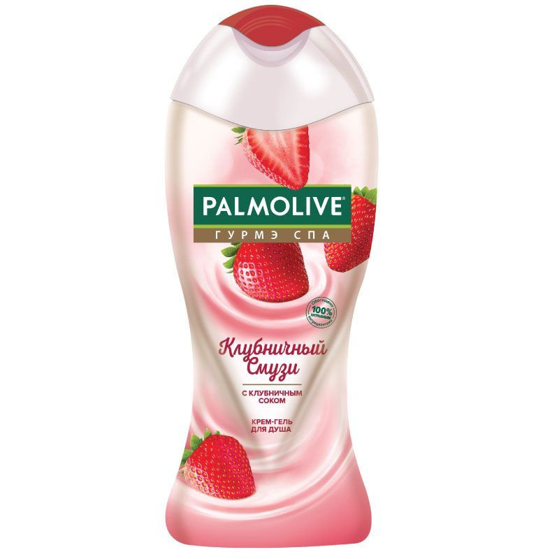 Палмолив Гурмэ Спа / Palmolive - Крем-гель для душа Клубничный смузи 250 мл  #1