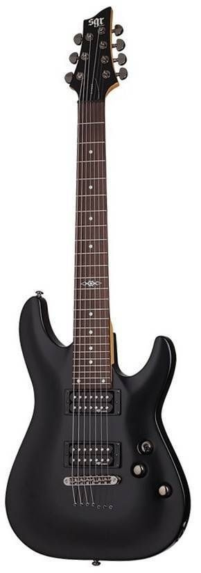 Электрогитара 7-струнная SCHECTER SGR C-7 MSBK #1