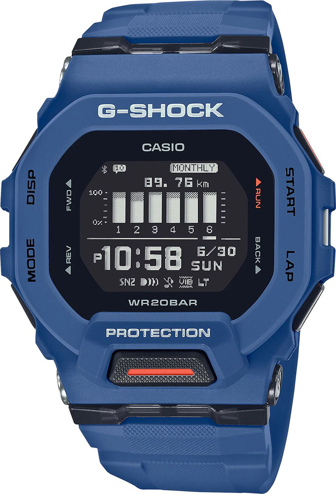 Casio Часы наручные Кварцевые Casio G-Shock GBD-200-2 #1