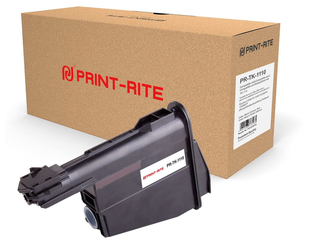 Print-Rite PR-TK-1110 картридж лазерный (Kyocera TK-1110 - 1T02M50NX0) черный 2500 стр  #1