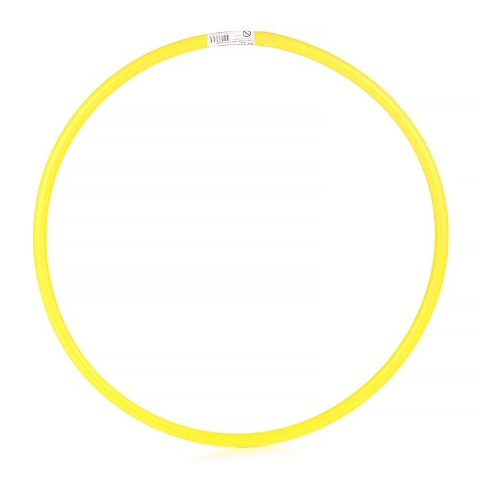 Обруч Стром d-50 см, облегченный, желтый, пластик (У688) #1