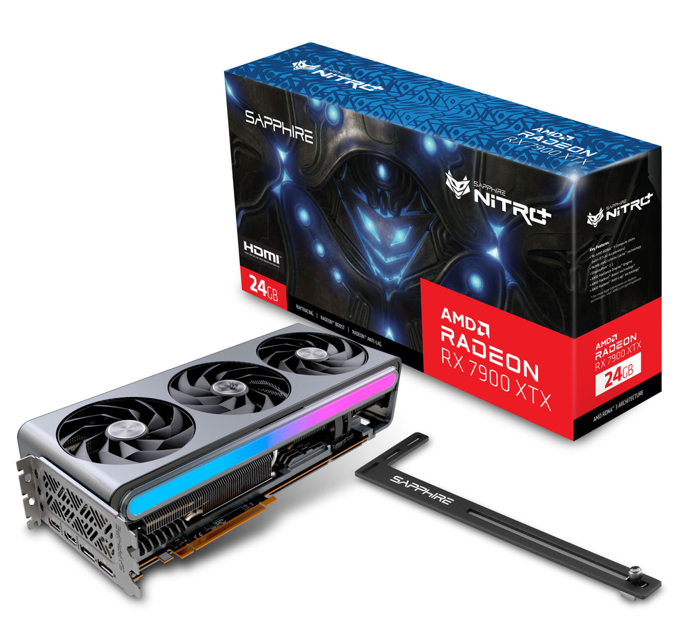 Видеокарта Sapphire Radeon RX 7900 XTX, 24 ГБ GDDR6 - купить по низким  ценам в интернет-магазине OZON (1157111851)