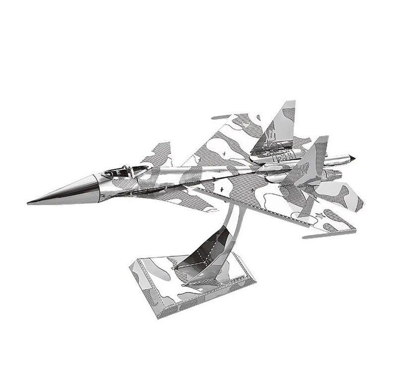Металлический конструктор / 3D конструктор / Сборная модель 3D Metal Model Su-34 Fighter  #1