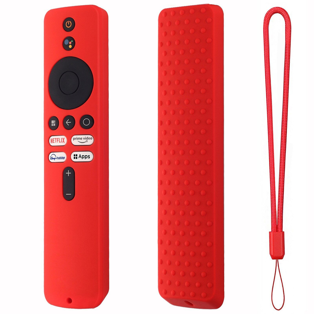 Чехол красный для пульта ДУ для Xiaomi Smart TV 5A. #1