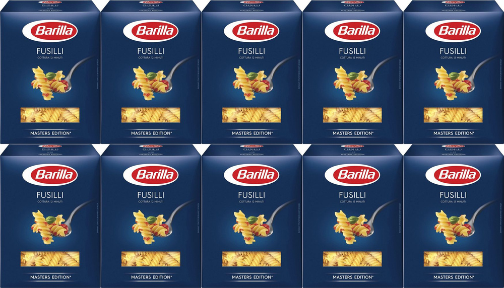 Макаронные изделия Barilla Fusilli No 98 Спирали, комплект: 10 упаковок по 450 г  #1