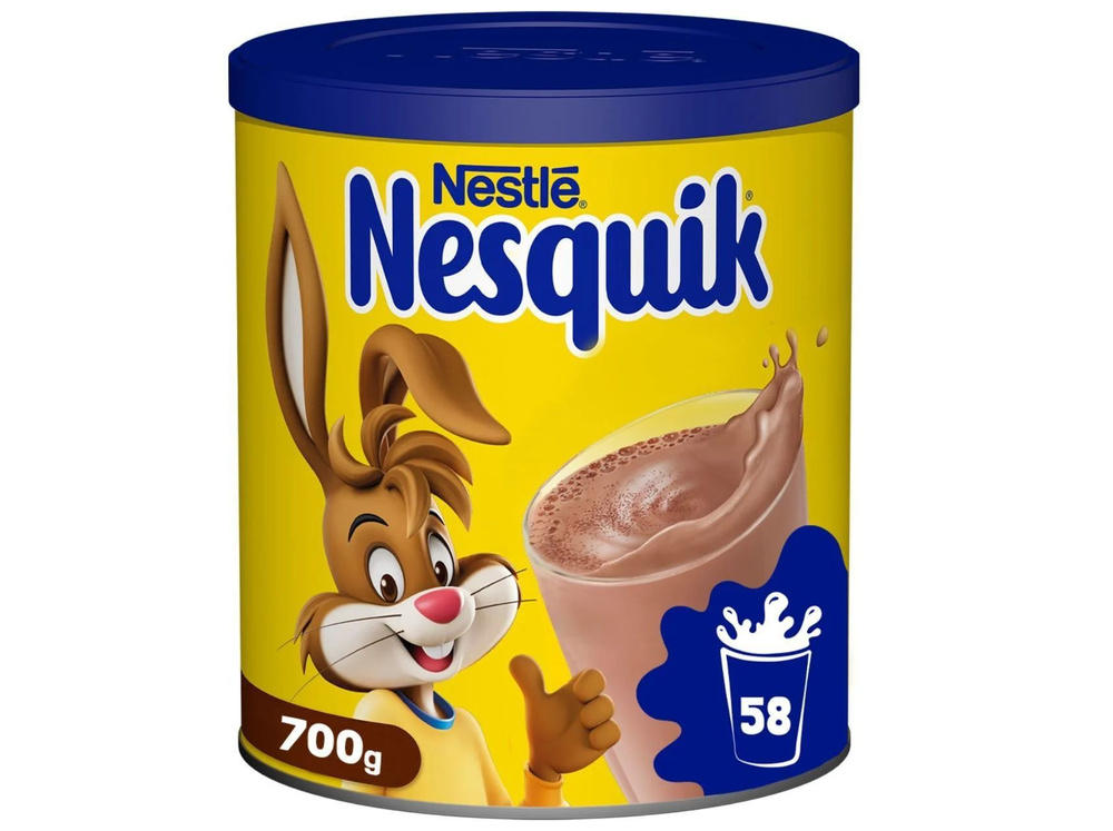 Какао Nesquik растворимое в металлической банке, 700г #1