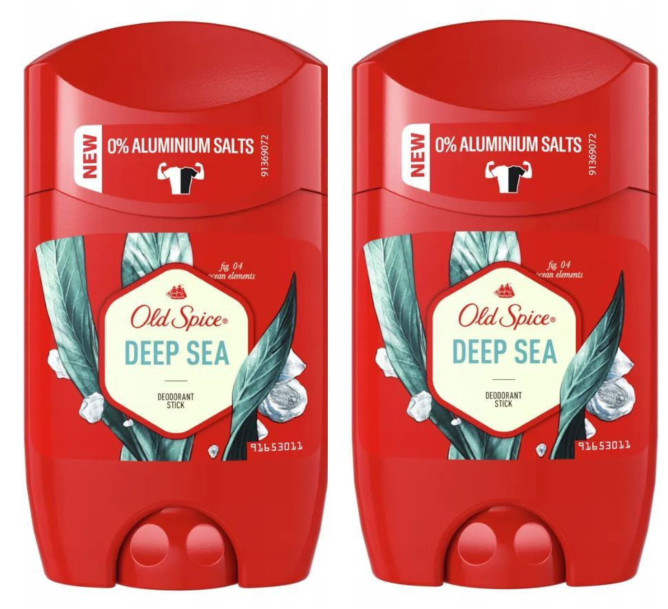 Old Spice аромат Deep Sea твёрдый дезодорант мужской, 50 мл 2 шт #1