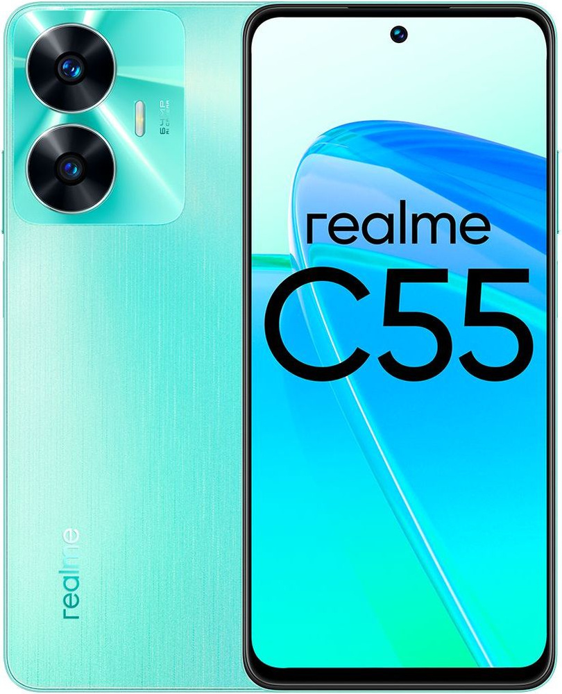 realme Смартфон C55 8/256 ГБ, зеленый #1