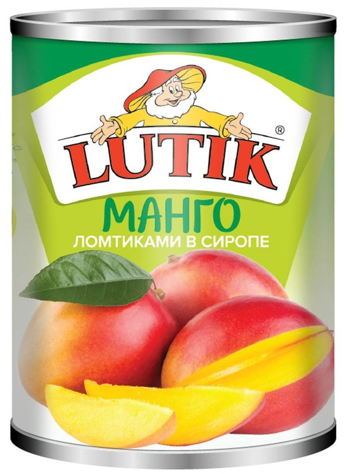 Манго Lutik ломтики в легком сиропе 425г х3шт #1