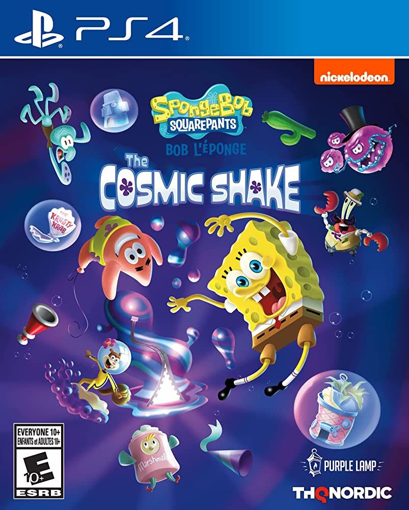 Игра SpongeBob Squarepants - The Cosmic Shake (PlayStation 4, Русские субтитры) #1