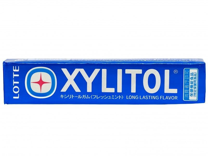 Резинка жевательная Xylitol освежающая мята (3упак х 21гр), Япония  #1