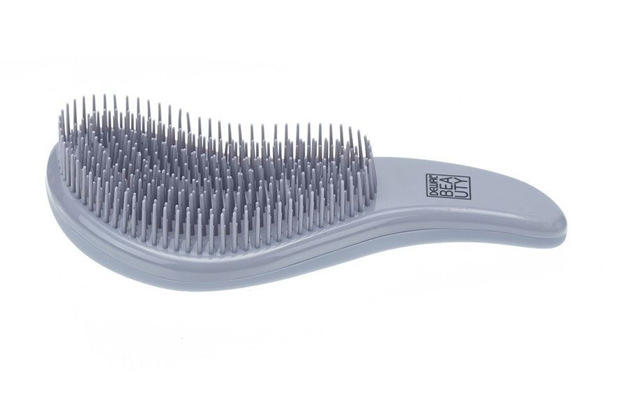 Расческа для волос массажная / Щетка для волос Dewal Beauty, с пластиковым штифтом, DBPR3 lavender  #1