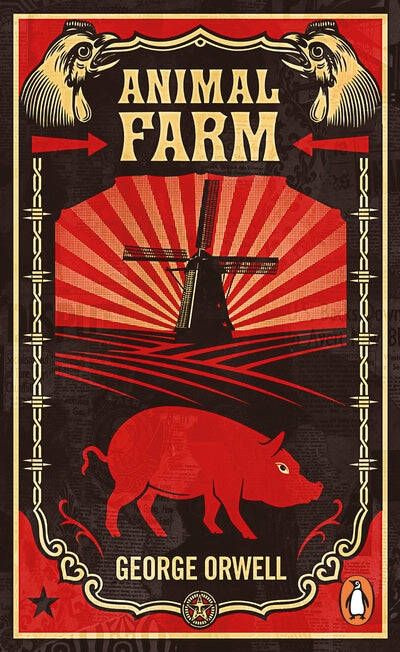 Animal Farm (George Orwell) Скотный двор (Джордж Оруэлл) / Книги на английском языке  #1