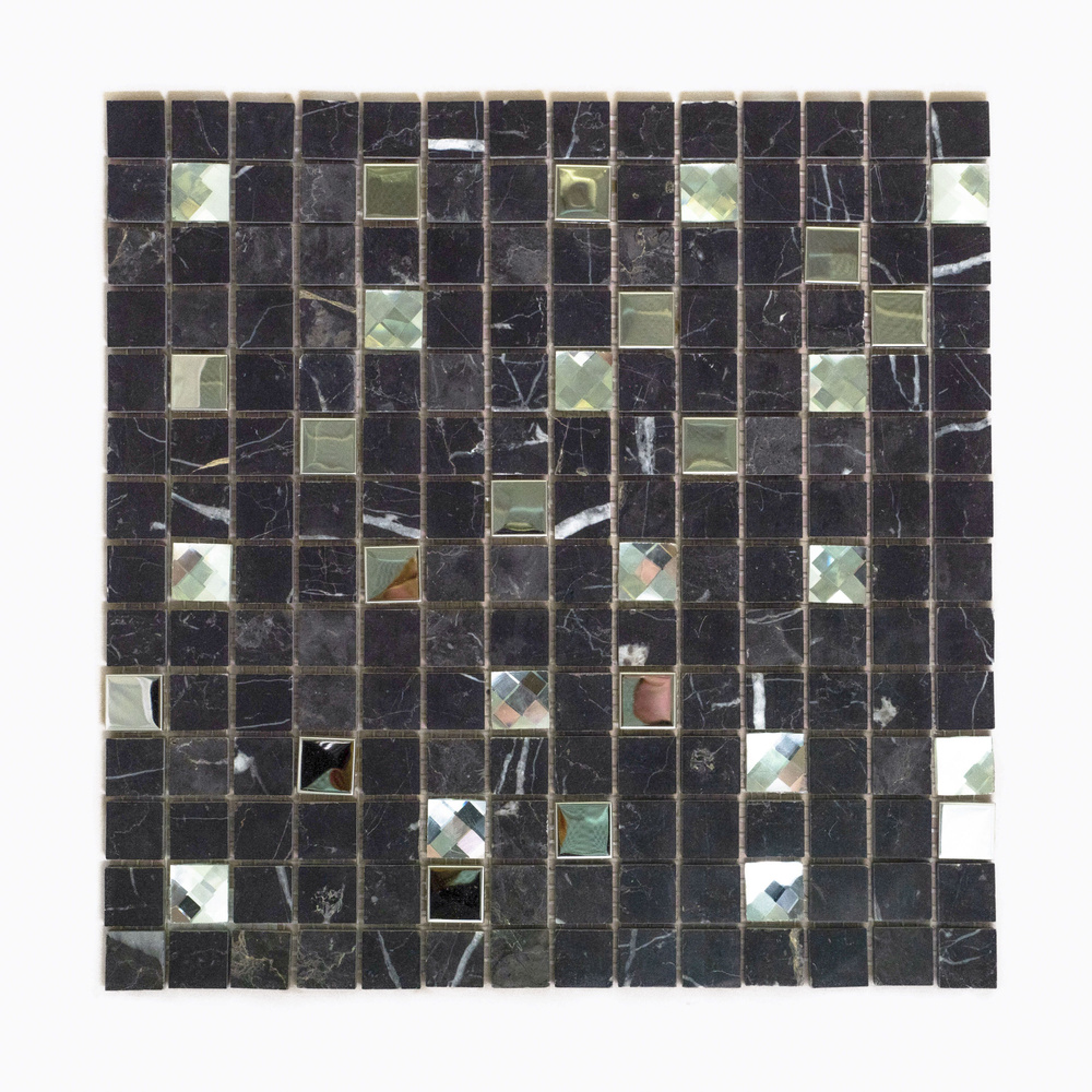 КерамограД Мозаика из камня 30 см x 30 см, размер чипа: 20x20 мм  #1