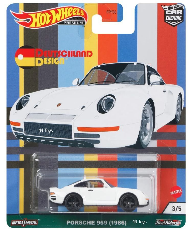 Машинка Hot Wheels Porsche 959 (1986) Premium FPY86 / Хот Вилс Премиум #1