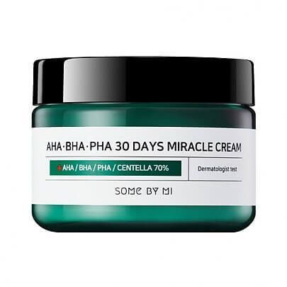 Восстанавливающий крем для проблемной кожи Some By Mi AHA-BHA-PHA 30 Days Miracle Cream, 60гр  #1