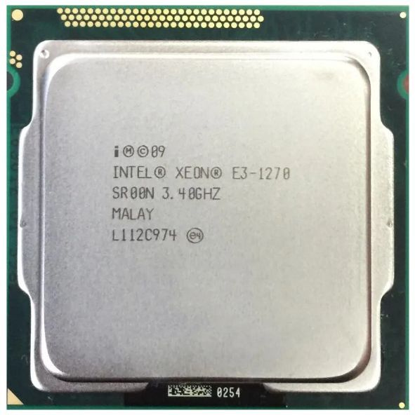 Процессор серверный CPU Intel Xeon E3-1270 OEM 3.8 GHz, 4 core , 80 W LGA1155 #1