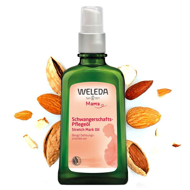 Weleda Масло для профилактики растяжек беременных и кормящих, 100 мл  #1