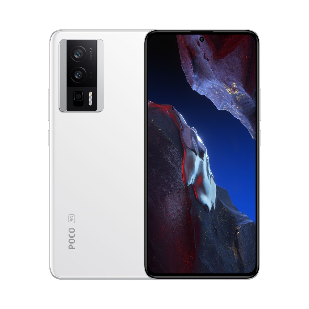 Poco Смартфон POCO F5 Pro 12/256 ГБ, белый. . Уцененный товар #1