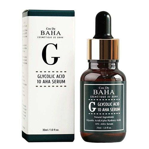 Сыворотка c гликолевой кислотой для проблемной кожи Cos De Baha Glycolic Acid 10 AHA Serum  #1