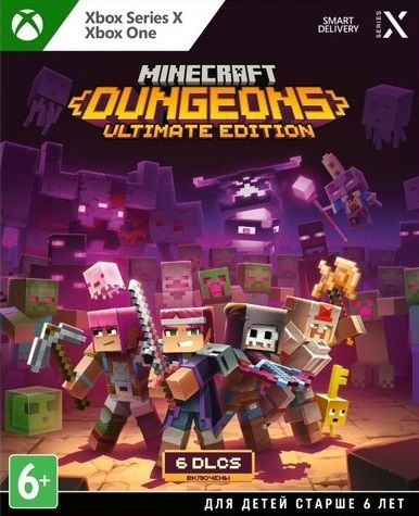 Видеоигра Minecraft Dungeons Ultimate Edition (Xbox One, Series X, русские субтитры)  #1