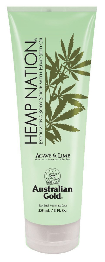 AUSTRALIAN GOLD HEMP NATION EXFOLIATING BODY SCRUB-профессиональный скраб для тела  #1