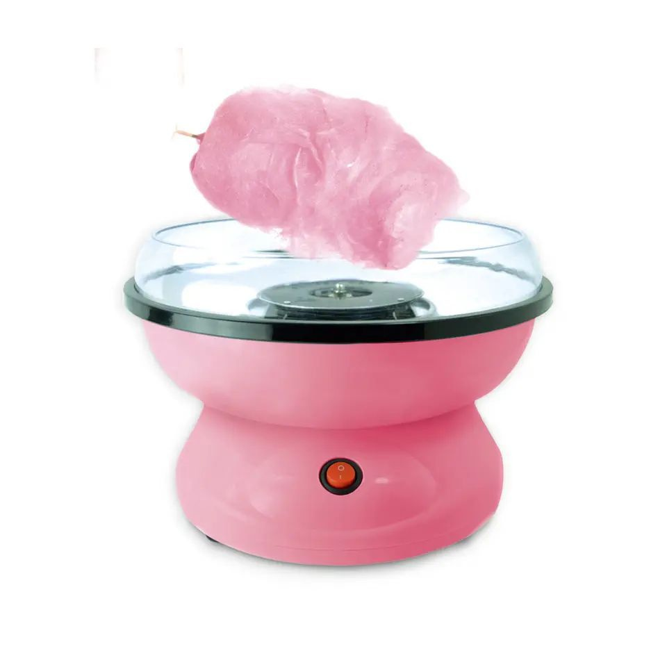 Аппарат для приготовления сахарной ваты Cotton Candy розовый  #1
