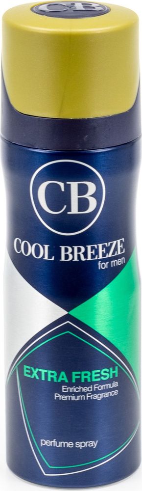 Дезодорант мужской COOL BREEZE / Кул Бриз Extra Fresh спрей 200мл / защита от пота и запаха  #1