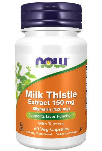 NOW Silymarin Milk Thistle 150 мг 60 вег.капсул ( по 560 мг) #1