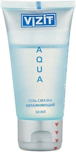 VIZIT AQUA Гель-смазка увлажняющий, 50мл - купить с доставкой по ...