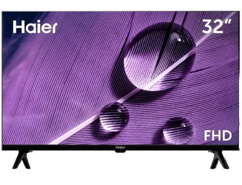 Haier Телевизор 32 Smart TV S1 32" Full HD, черный #1