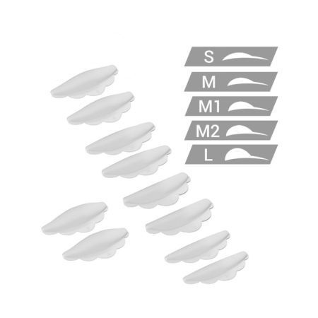 Валики для ламинирования ресниц 5 размеров (S, M, M1, M2, L) #1