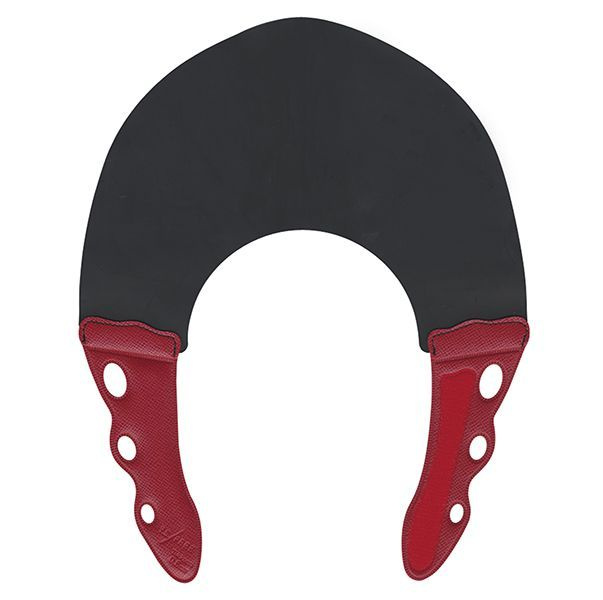 Воротник для стрижки и окрашивания Y.S.PARK, 0.6 мм, цвет черный с красным  #1