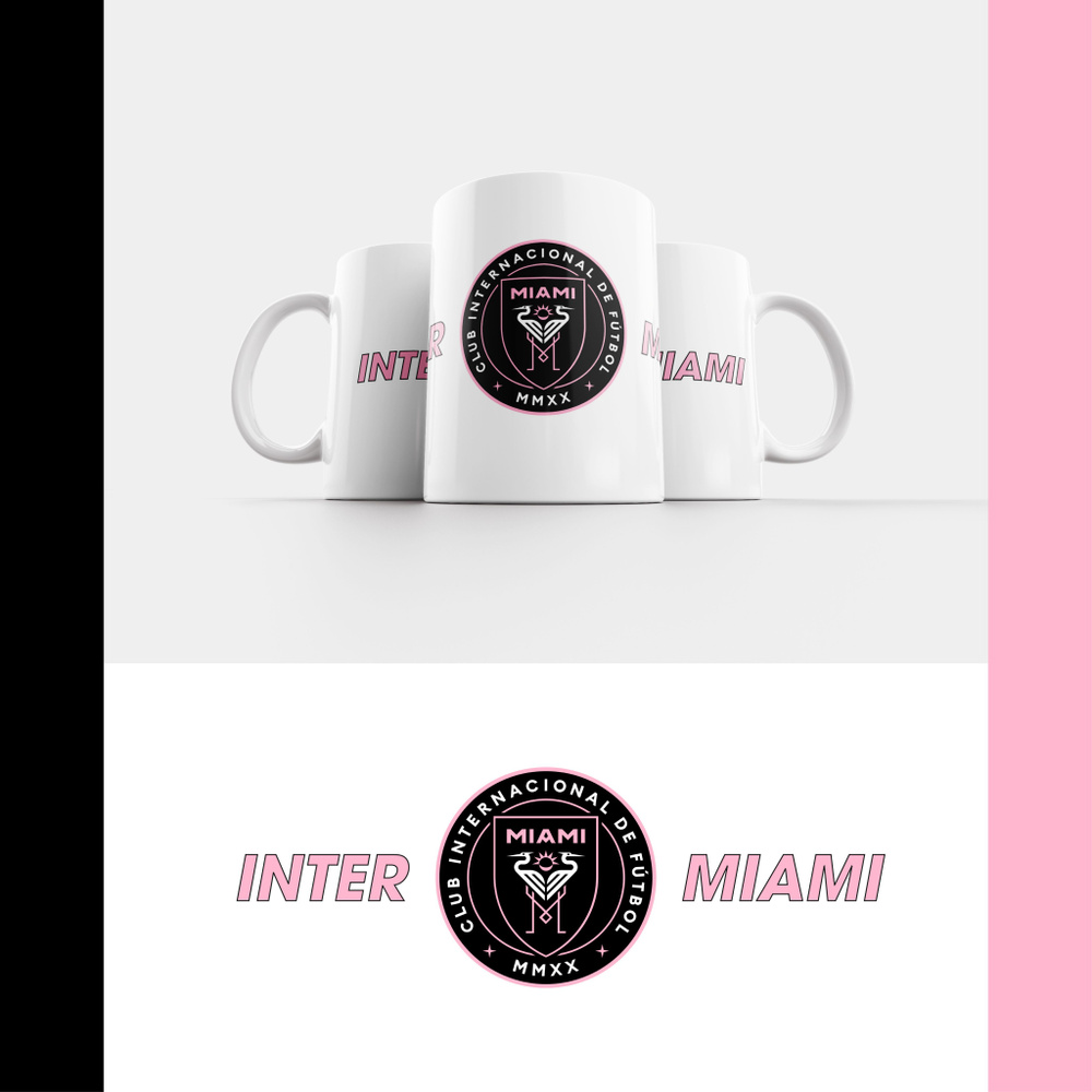 Кружка ФК Интер Майами / FC Inter Miami, Лионель Месси, МЛС #1