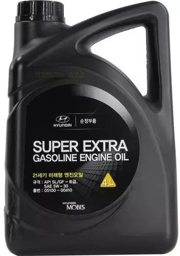 Hyundai-KIA SUPER EXTRA GASOLINE 5W-30 Масло моторное, Полусинтетическое, 4 л  #1
