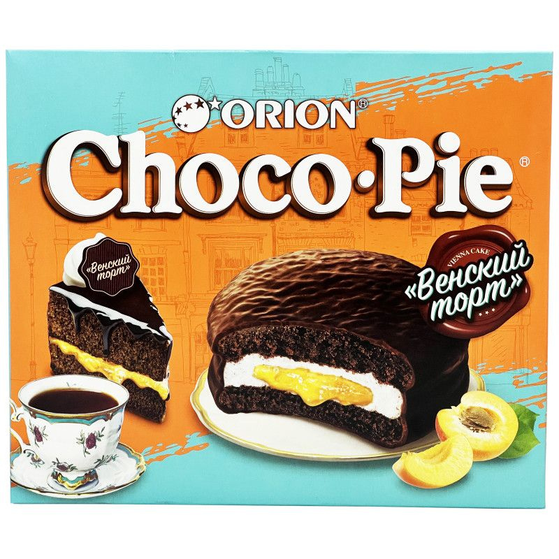 Пирожное Orion Choco Pie Венский торт, 360г #1