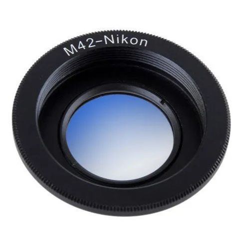 Переходник M42 на Nikon с линзой на бесконечность #1