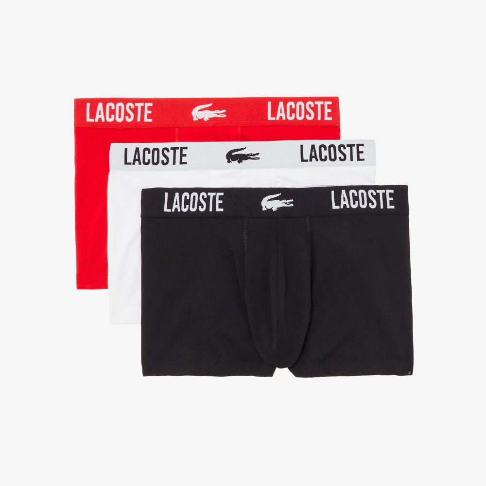 Комплект трусов боксеры Lacoste, 3 шт #1