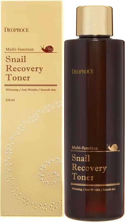 DEOPROCE / Деопрос SNAIL RECOVERY TONER Тонер для лица восстанавливающий с муцином улитки для всех типов #1