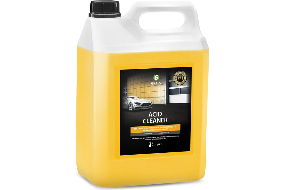 Кислотное средство для очистки фасадов Acid Cleaner 5,9кг #1