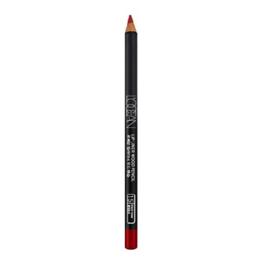 L ocean Карандаш для губ / Lipliner Wood Pencil #15, Black Rose #1
