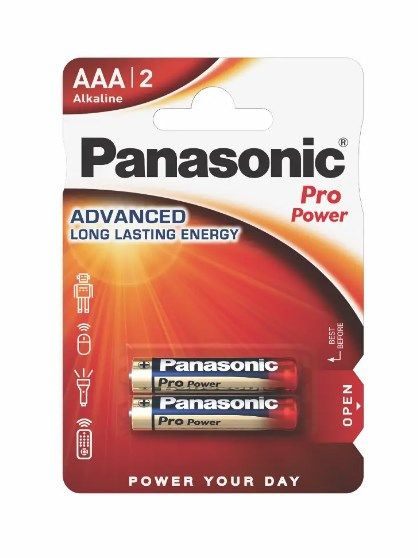 Батарейка Panasonic AAA LR03PPG/2BP, 1.5V (2шт.) #1