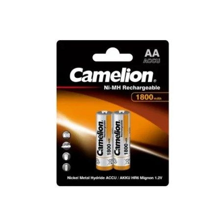 Аккумулятор Camelion AA NH-AA1800BP2, 1800mAh/1.2V (2шт.) #1