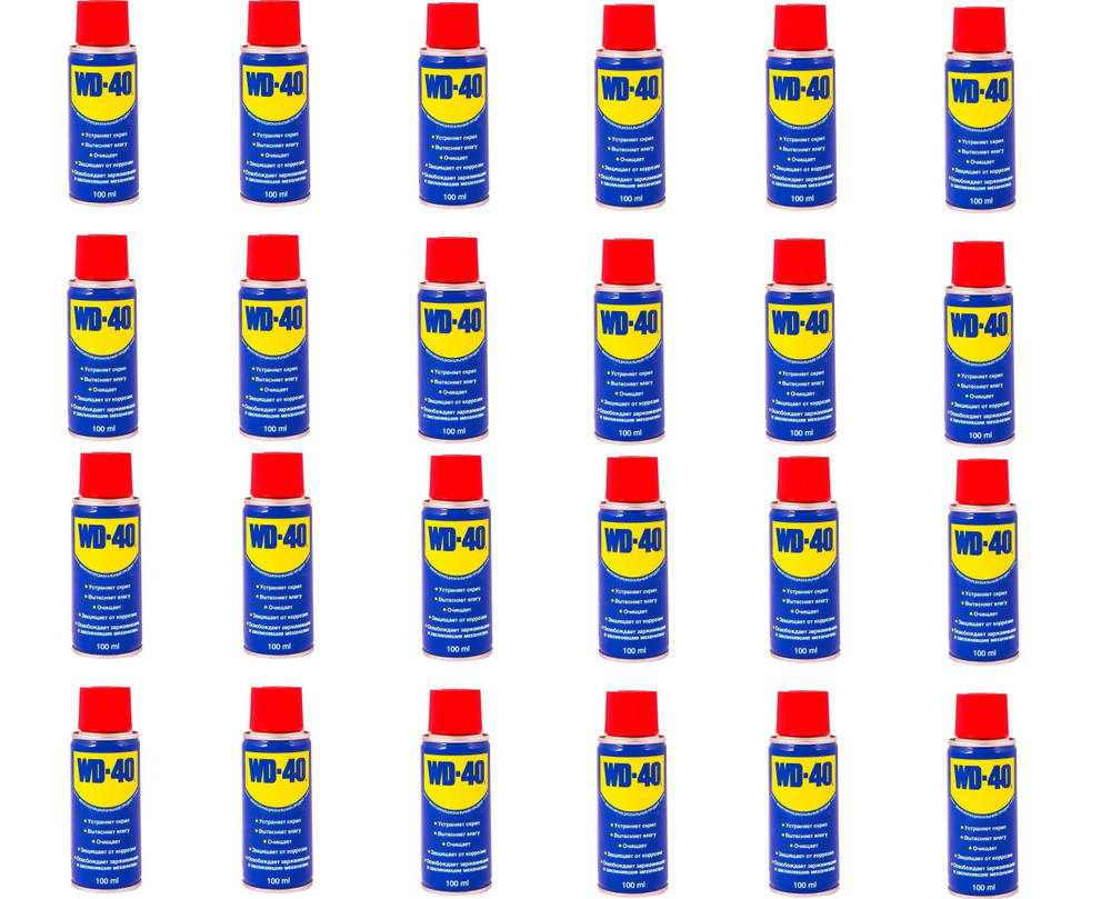 Смазка универсальная WD-40, 100мл х 24шт #1