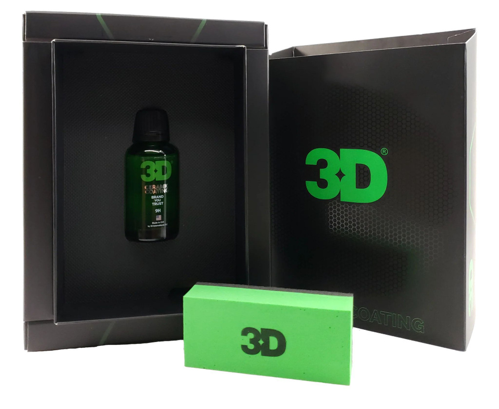 3D Ceramic Coating Kit Керамическое покрытие (набор), 30мл #1