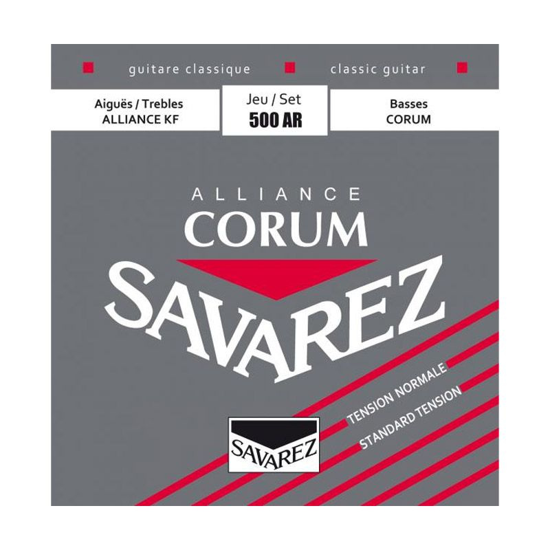 Струны для электрогитары Savarez 500AR 24-42 Alliance Corum Nylon #1